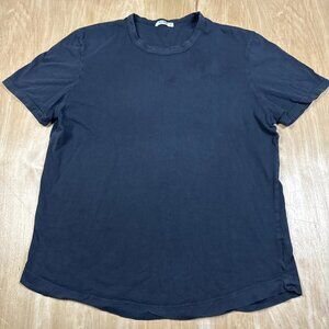 Buck Mason Pima Curve Hem Tee Short Sleeve Mens Size Medium Black